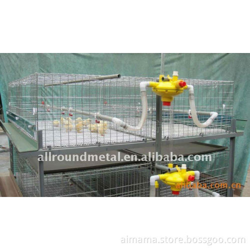 Nipple drinking for battery cage